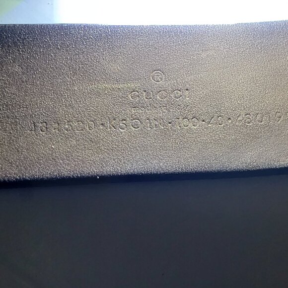 Gucci Borwn GG Supreme Kingsnake Belt - Picture 8 of 16